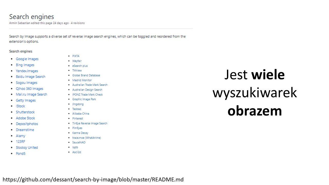 Inne wyszukiwarki obrazów